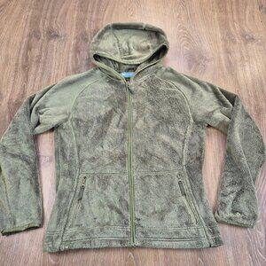 Woman's fuzzy zip Up Hoodie Wind River Medium Sports Hiking Gorpcore Everyday
